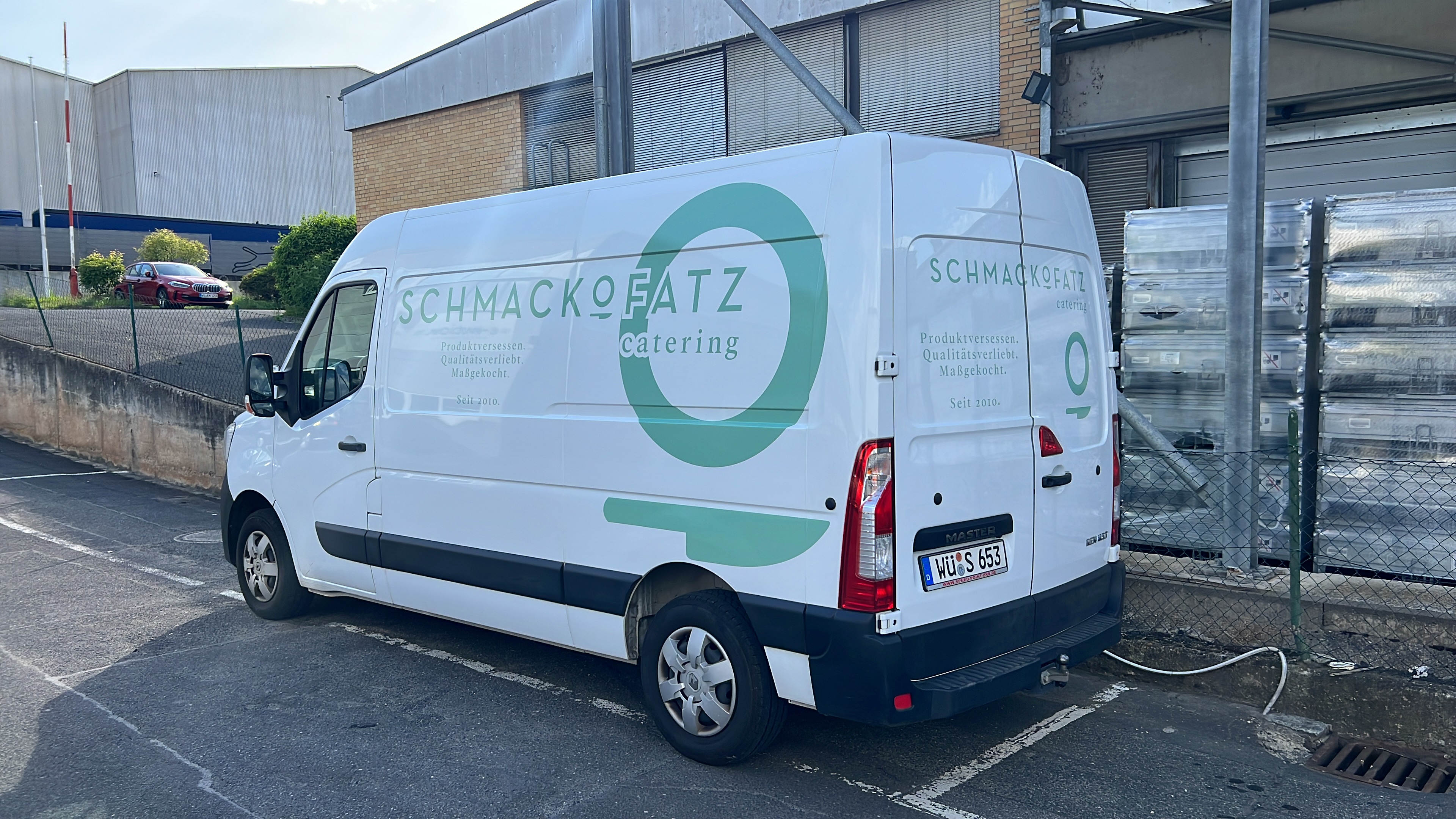 Renault Master Schmackofatz Werbefolierung