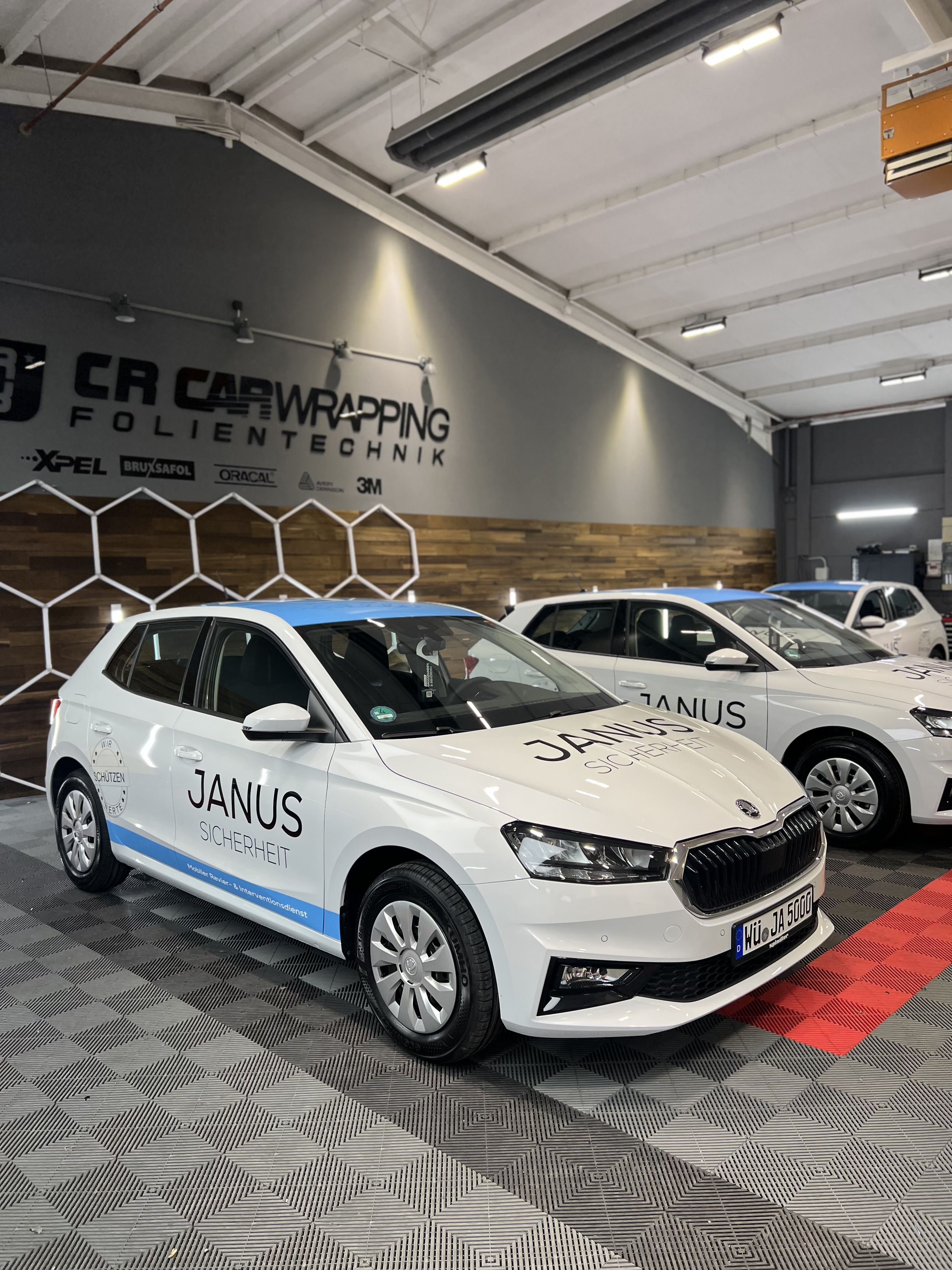 Skoda Fabia Janus Werbefolierung